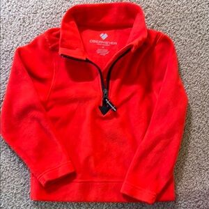 Obermeyer Red Fleece Pullover Jacket